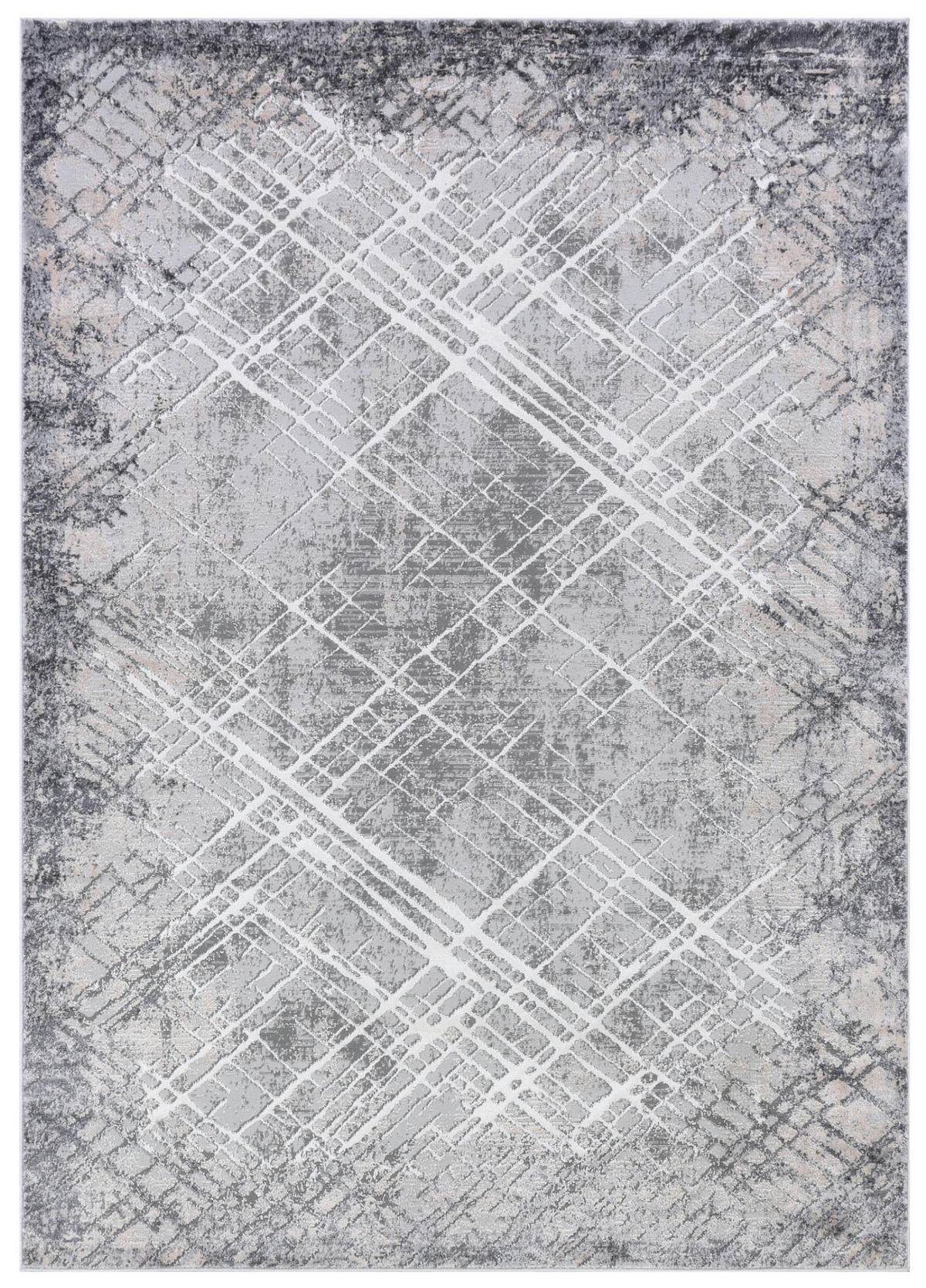 TEPPICH COMO Grau 200/300 cm - Grau, Kunststoff (200/300cm) - Tapiso
