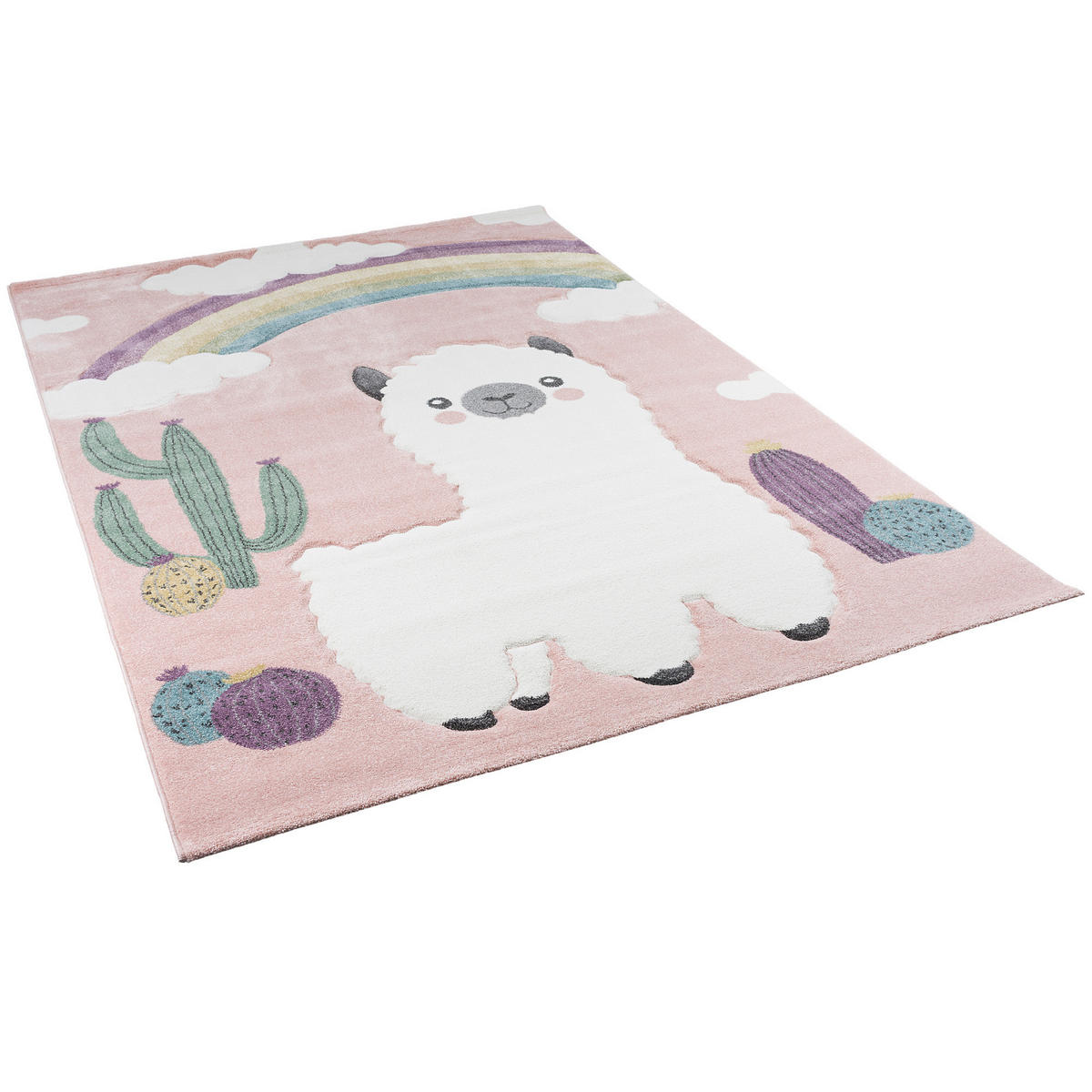 KINDER TEPPICH MAUI ALPAKA WÜSTENLANDSCHAFT - Multicolor, Textil (140/200cm) - Pergamon