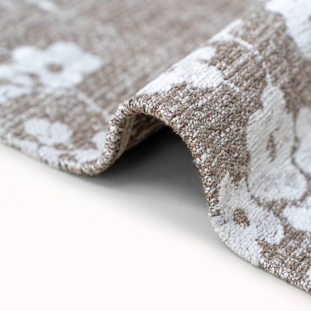 TEPPICH Morning Mist Sakura Sakura 280/390 cm - Grau, Textil (280/390cm) - Louis De Poortere