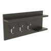 WANDGARDEROBE Ånge - Anthrazit, Holzwerkstoff (62/30/12cm) - [en.casa]