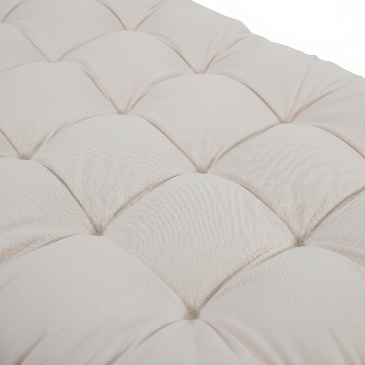 LAVIČKOVÝ sedák - béžová, textil/plast (70/8/190cm) - Relaxdays