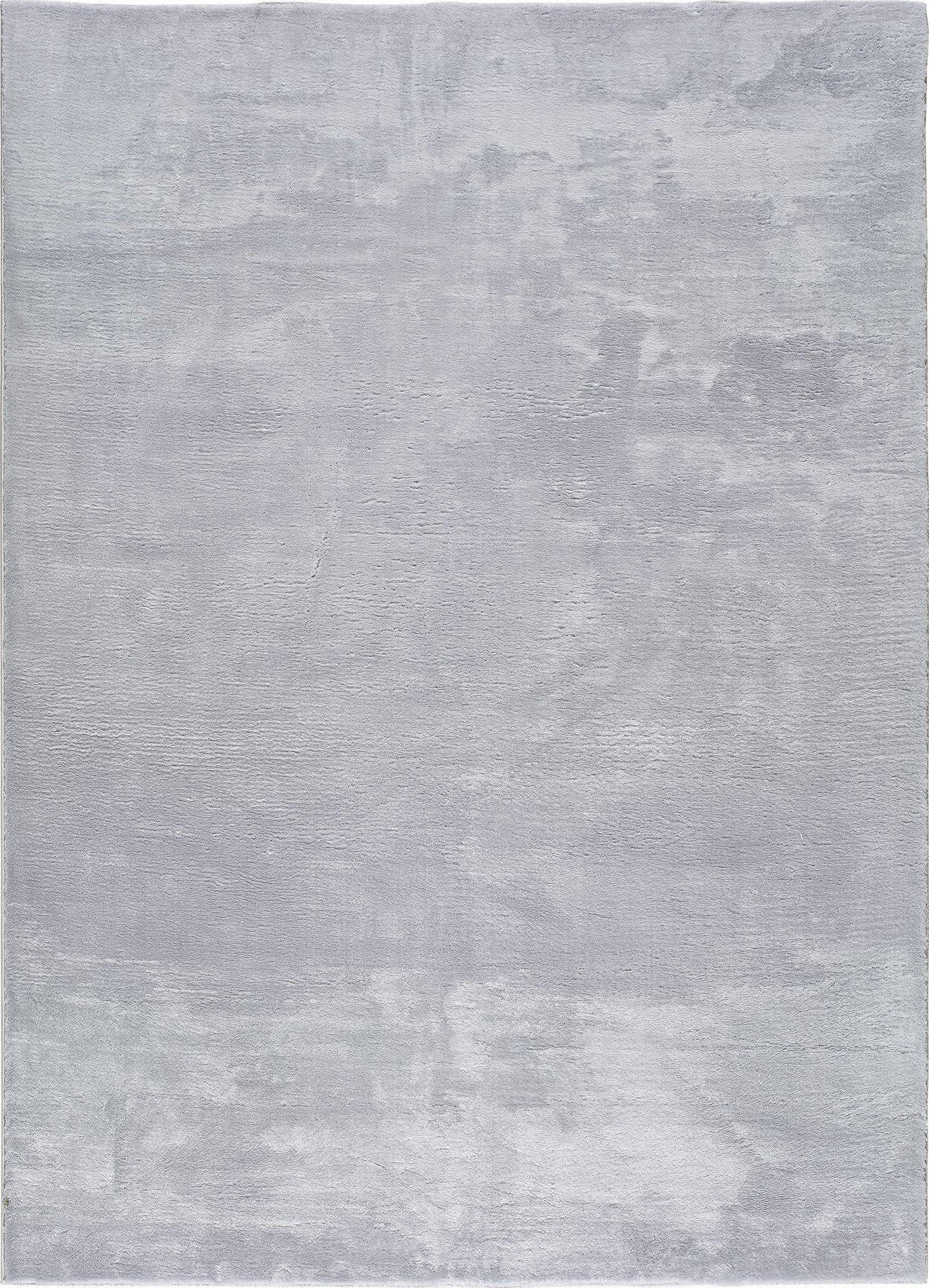 WEBTEPPICH waschbar Silber Loft 80/150 cm - Silberfarben, Textil (80/150cm) - Atticgo