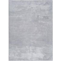 WEBTEPPICH waschbar Silber Loft 80/150 cm - Silberfarben, Textil (80/150cm) - Atticgo