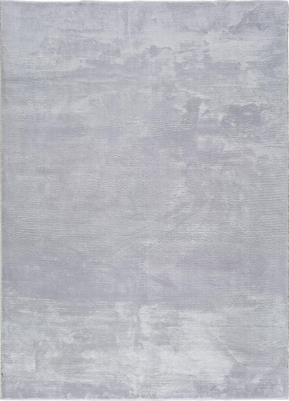WEBTEPPICH waschbar Silber Loft 80/150 cm - Silberfarben, Textil (80/150cm) - Atticgo