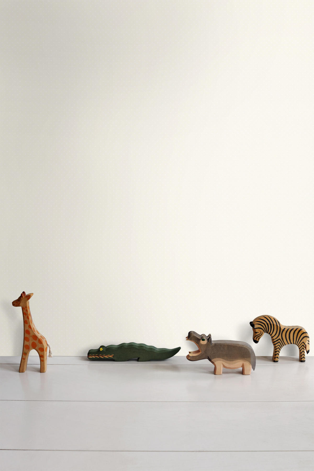 TAPETE kleine Punkte 53 cm x 10.05 m - Grau, Papier (53/1000cm) - Origin Wallcoverings