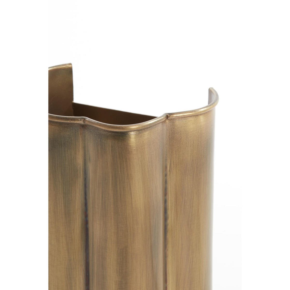 WANDLEUCHTE FRINGE Antike Bronze 13.5/9.5/20.5 cm - Bronzefarben, Metall (9.5/20.5/13.5cm) - Walldoctor