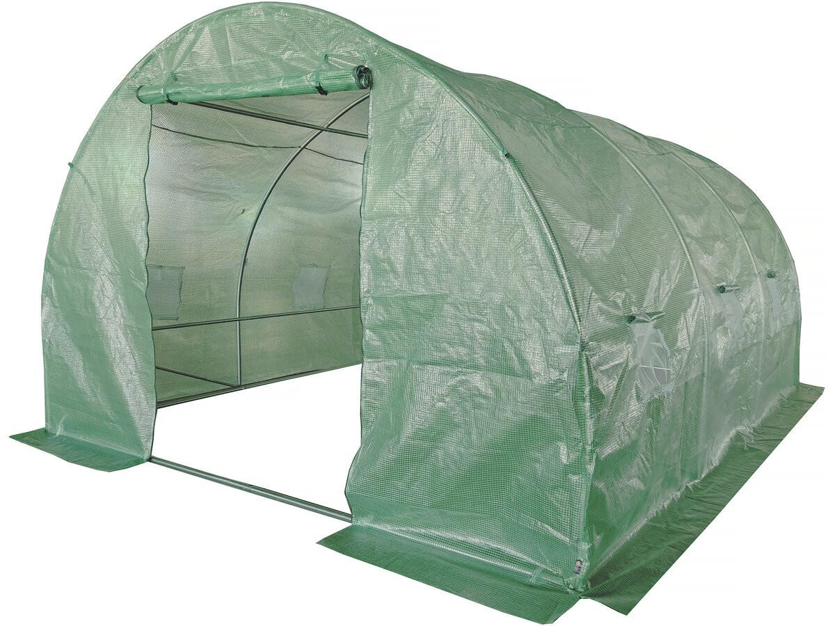 GEWÄCHSHAUSFOLIE lys Grün - Grün, Kunststoff (25/180/125cm) - Habitat Garten