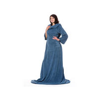 KUSCHELDECKE, 170x200 cm, 100% Polyester, Blau - Blaugrau, Textil (170/200cm) - Zollner