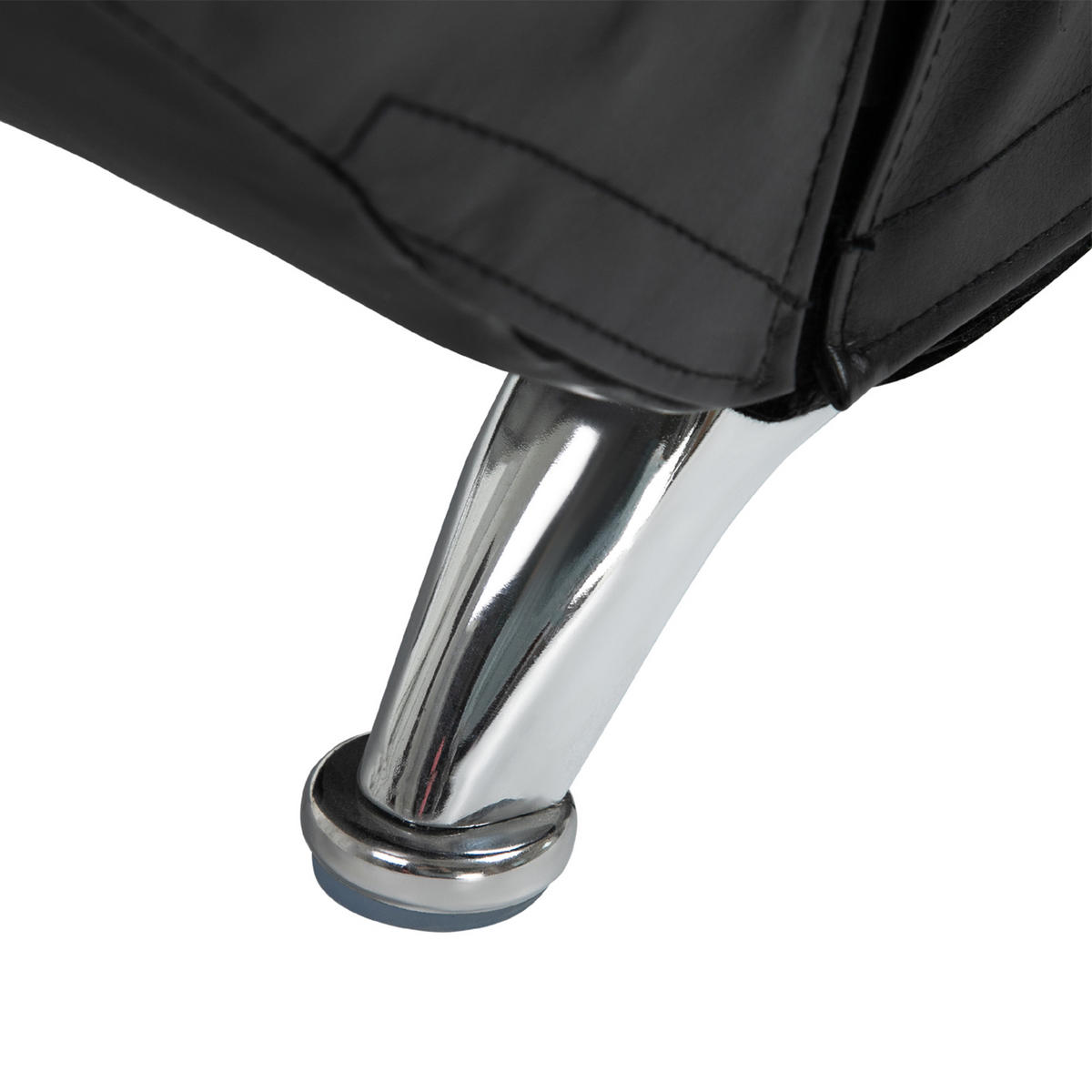 RELAXLIEGE, Massagefunktion, Schwarz - Schwarz, Leder (163/87/58cm) - HOMCOM