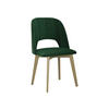 ESSZIMMERSTUHL Monti IV Pik Gerade - Sonoma Eiche/Grün, Holz/Textil (48/83/54cm) - MIRJAN24