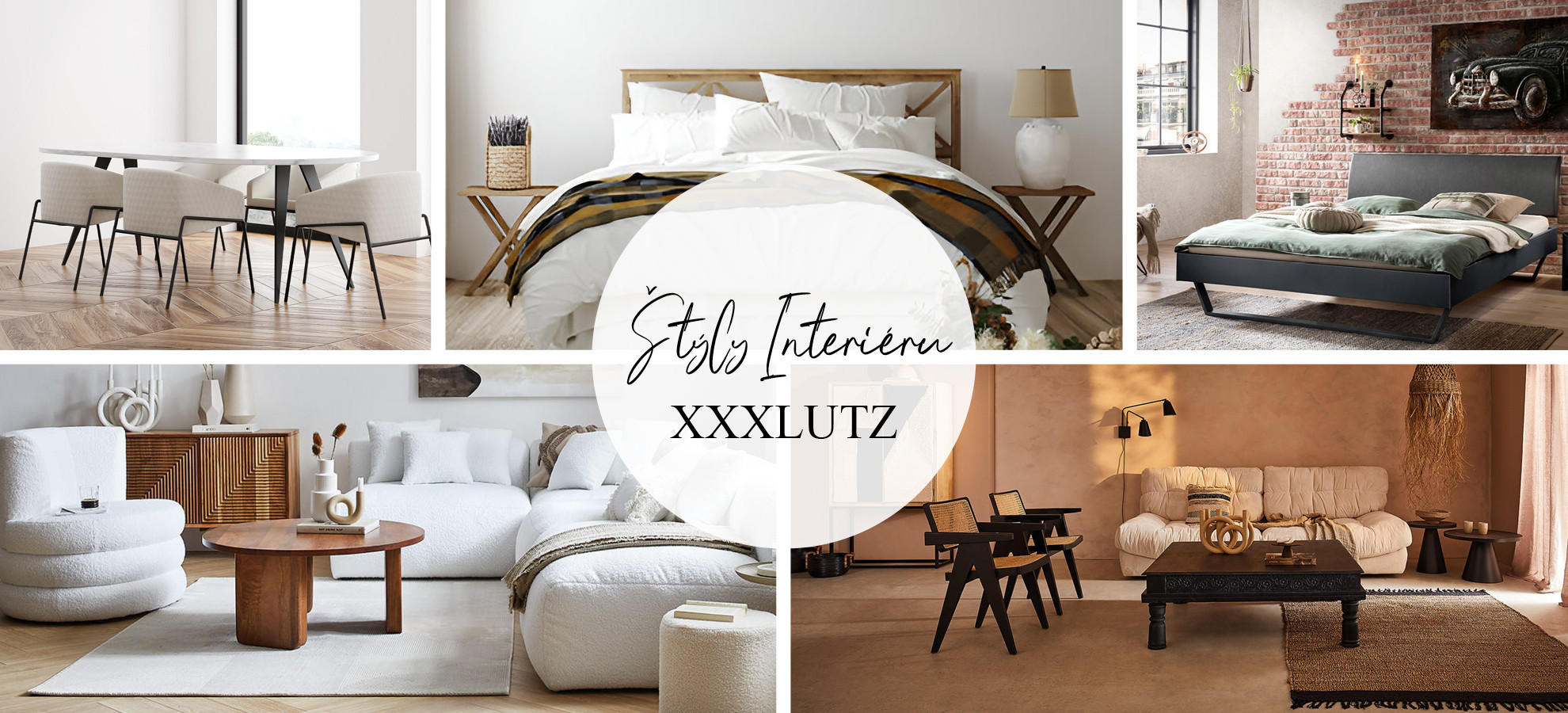 rôzne štýly interiéru a miestností, štýly interiéru XXXLutz