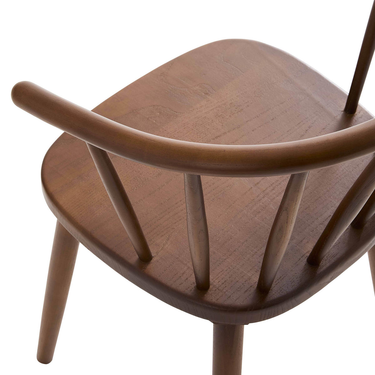 STÜHLE 2-tlg., Braun - Braun, Holz (42/76/44cm) - Oviala