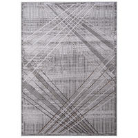 TEPPICH CRYSTAL Dunkelgrau 200/300 cm - Dunkelgrau, Textil (200/300cm) - Tapiso