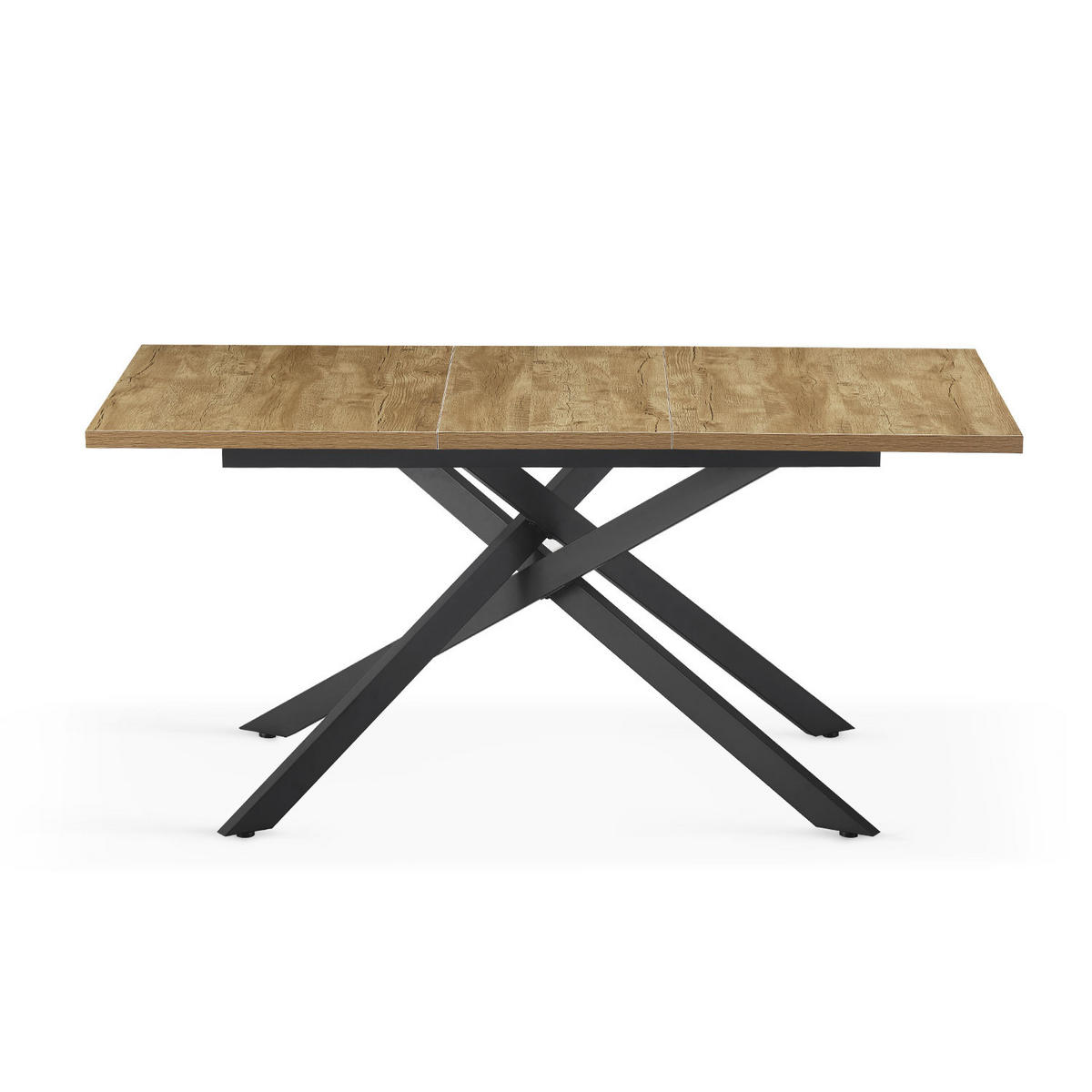 ESSTISCH LARS 120-160/80/76 cm Wildeiche - Wildeiche, Holz (80/120/76cm) - B&D Home