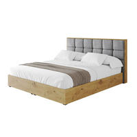 POLSTERBETT mit Bettkasten und Lattenrost, Bett mit Matratze H3/H4 - ENZO2 120x200 Grau - Grau, Holzwerkstoff/Textil (120/200cm) - ALTDECOR