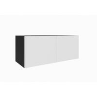 TV-SCHRANK KLER - Schwarz/Weiß, Holzwerkstoff (100/41/40cm) - Meblini