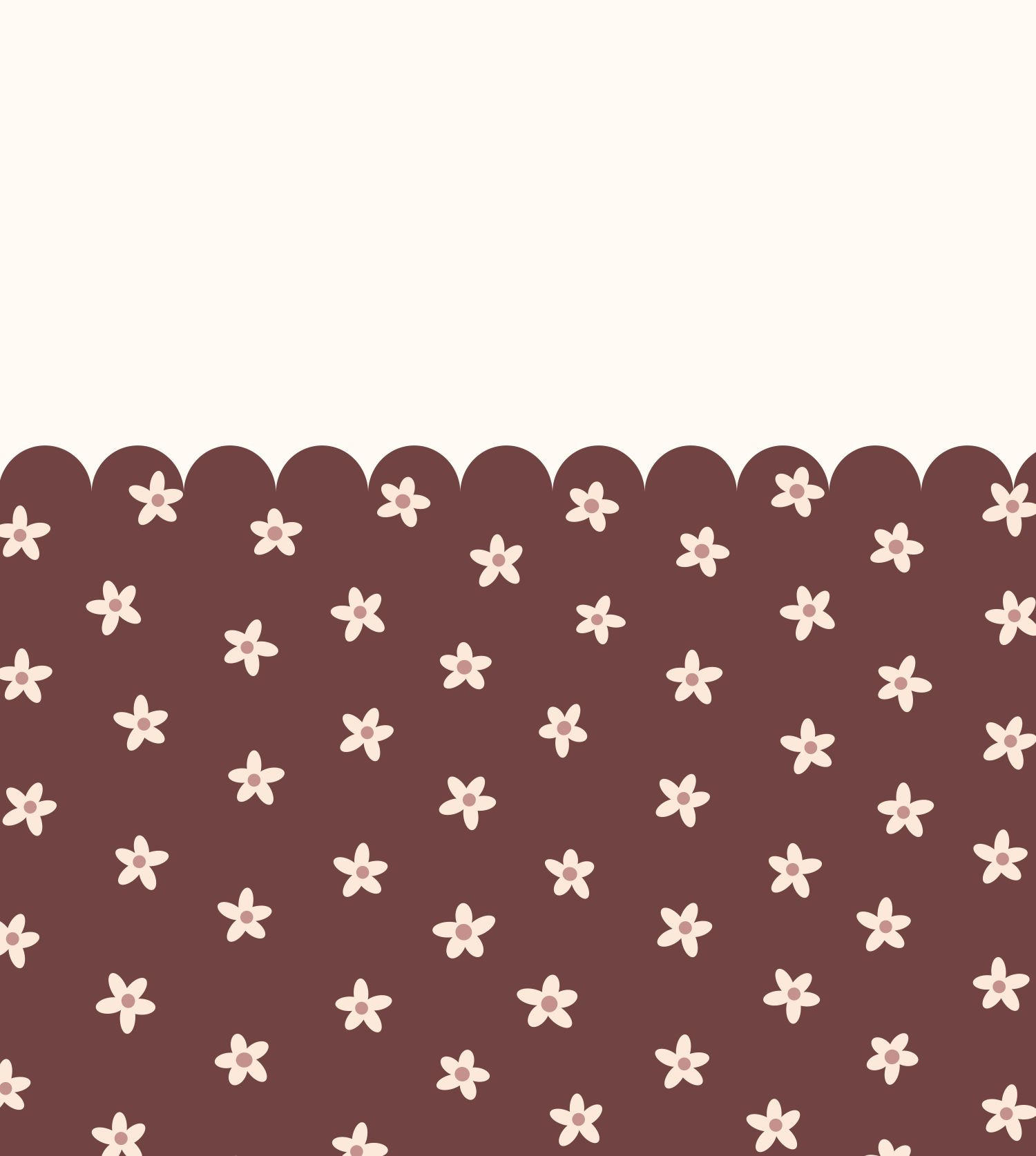 FOTOTAPETE Gänseblümchen 2.5 x 2.79 m - Rot, Papier (250/279cm) - ESTAhome