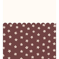 FOTOTAPETE Gänseblümchen 2.5 x 2.79 m - Rot, Papier (250/279cm) - ESTAhome