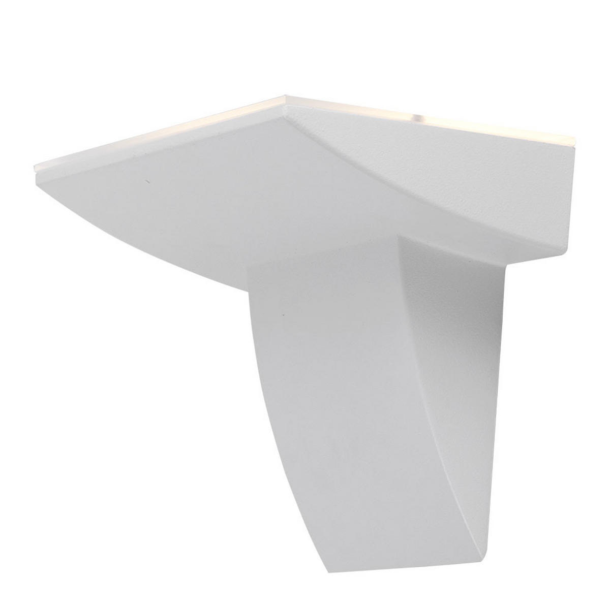 LED AUSSEN-WANDLEUCHTE Fontela Weiß - Weiß, Metall (14/17.5/24cm)