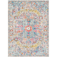VINTAGE-TEPPICH 120x170 cm Mehrfarbig - Blaugrau, Naturmaterialien/Textil (120/170cm) - LIVABLISS