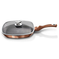 PFANNE Gold 28/28/5.5 cm BH1610 - Goldfarben, Metall (28cm) - Berlinger Haus