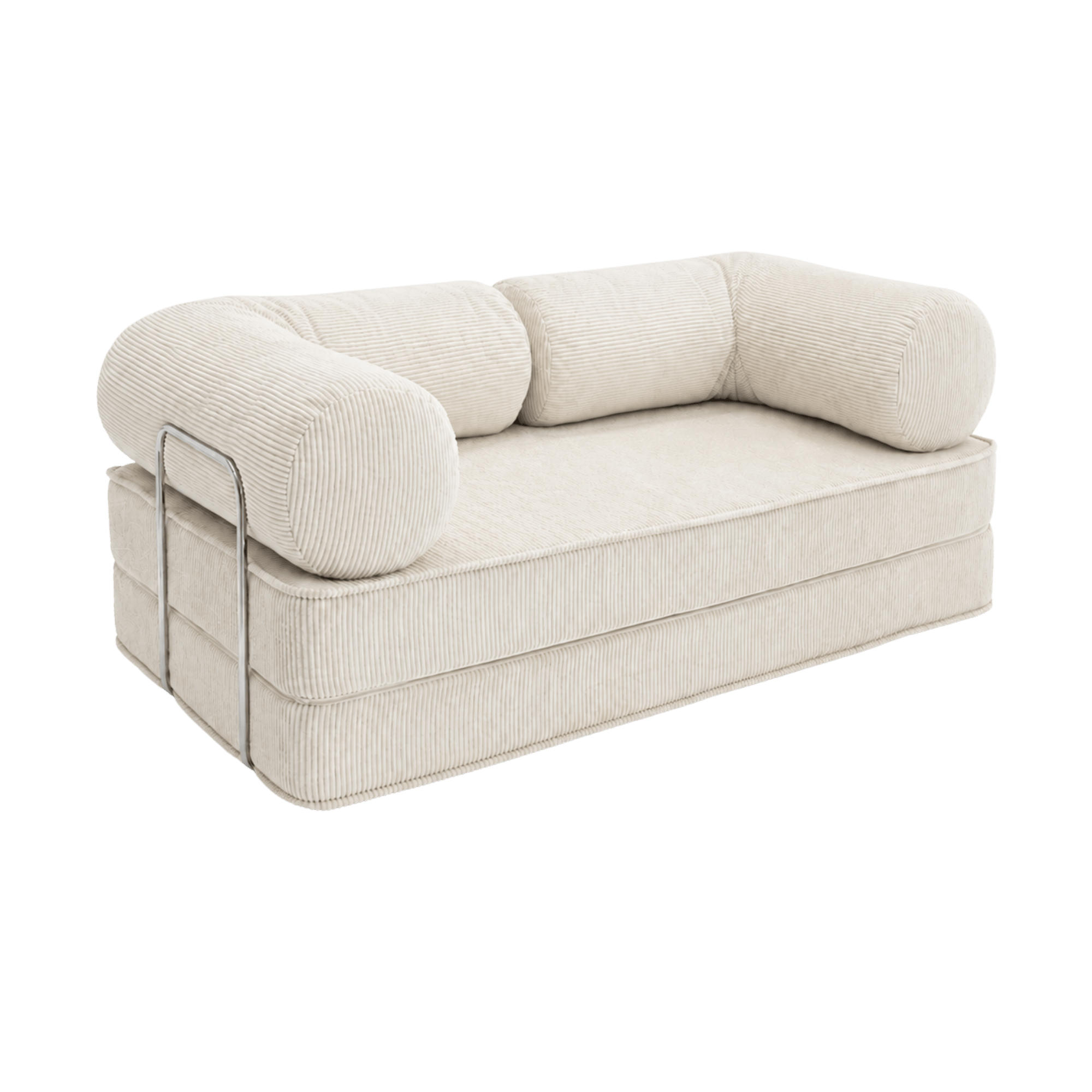 Surb Schlafsofa Creme 200x70x100 cm