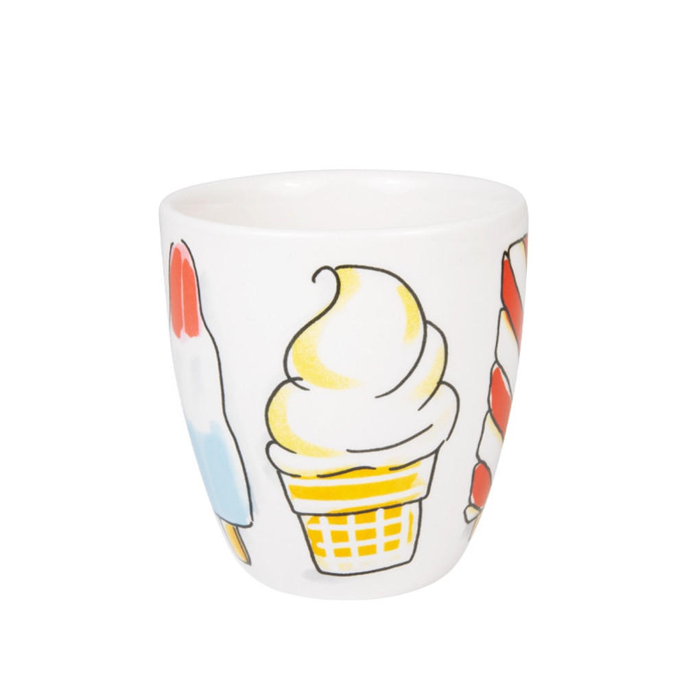 MINITASSE Eis in Bunt - 200 ml - Multicolor, Keramik (0.2L) - Blond Amsterdam
