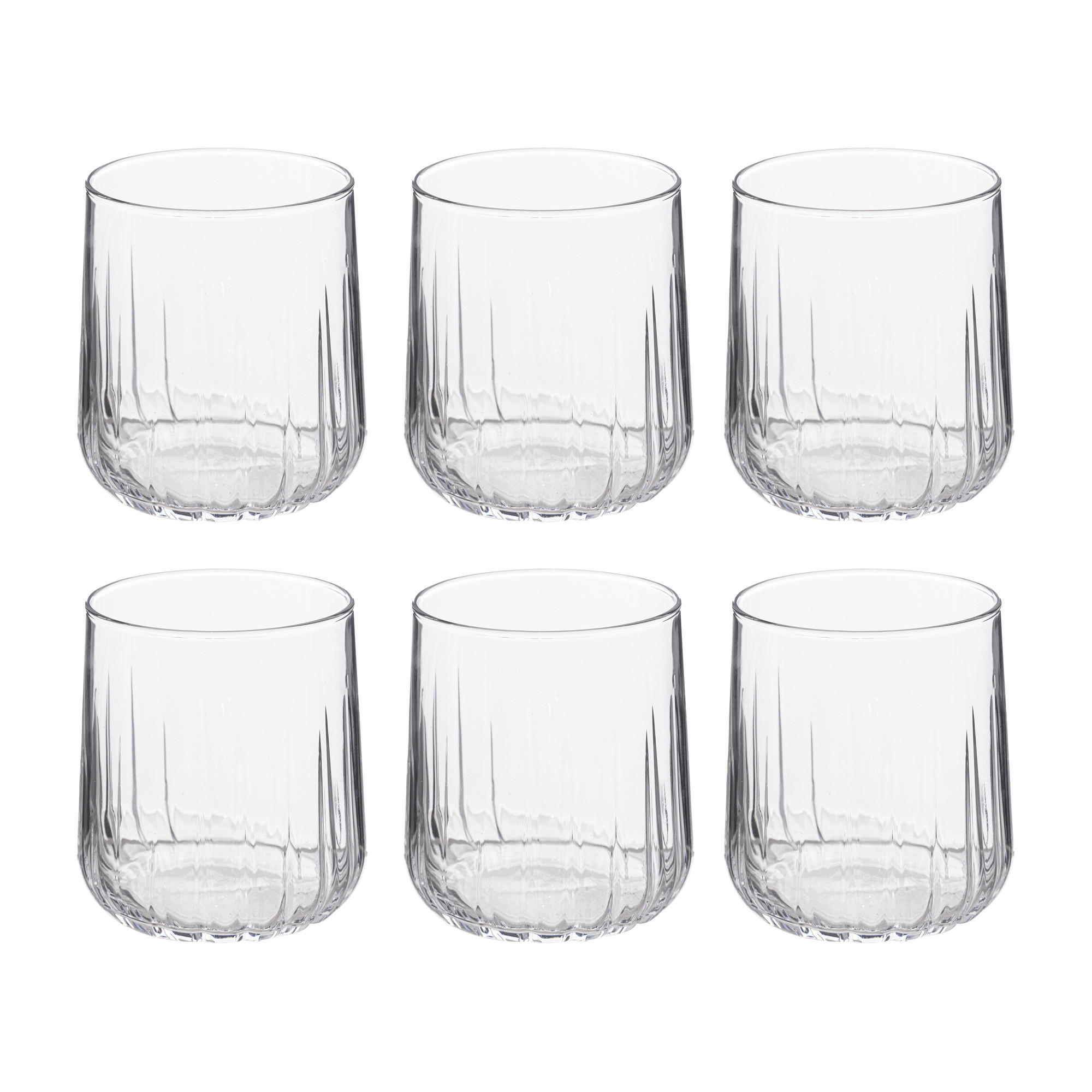 TRINKGLAS 6er-Set Transparent 310 ml 7,2/7,2/8,6 cm - Transparent, Glas (0.31L) - Secret de Gourmet