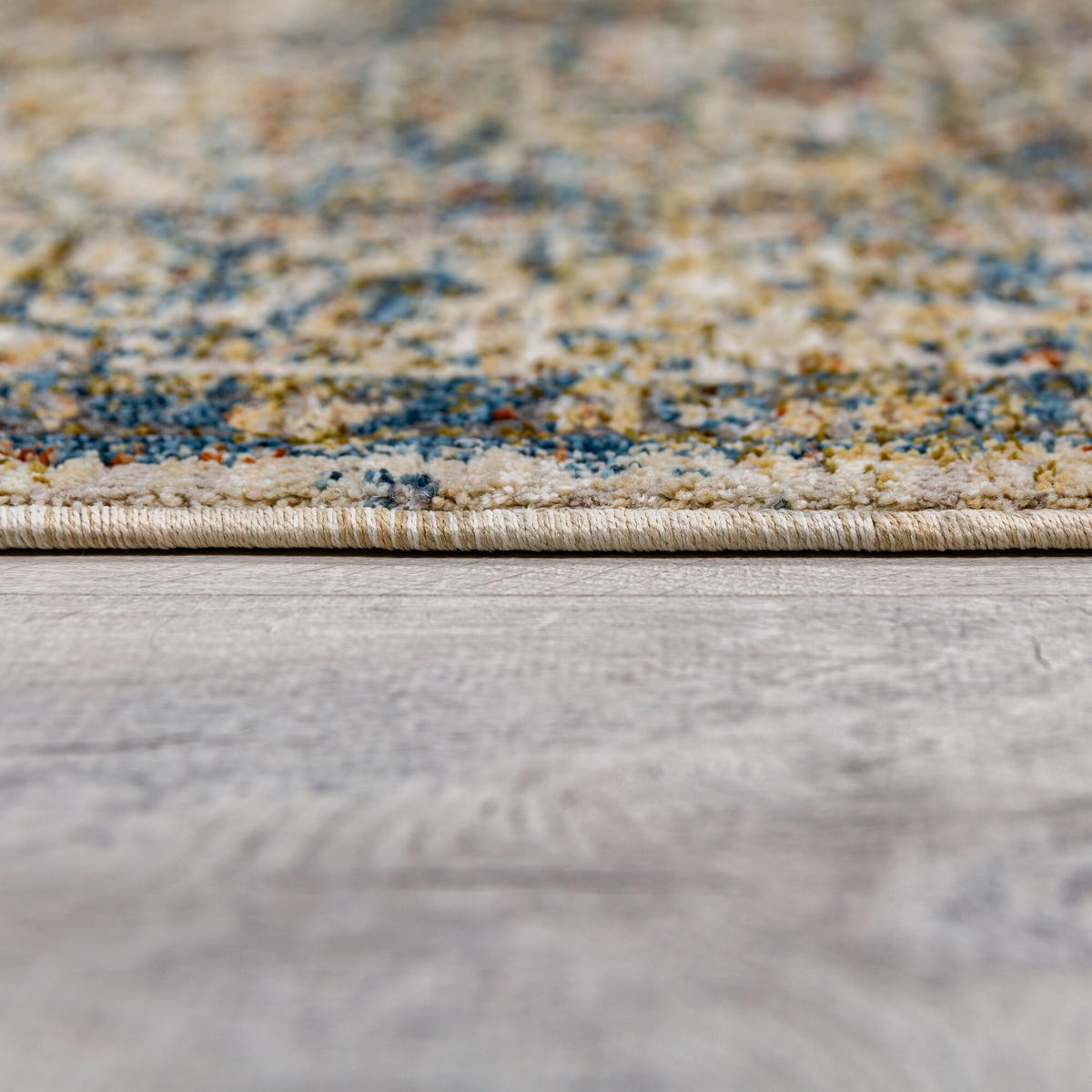 TEPPICH ADUR, im Vintage-Stil, Erdtöne-Bunt, 200 x 300 cm - Multicolor, Textil (200/300cm) - KADIMA DESIGN