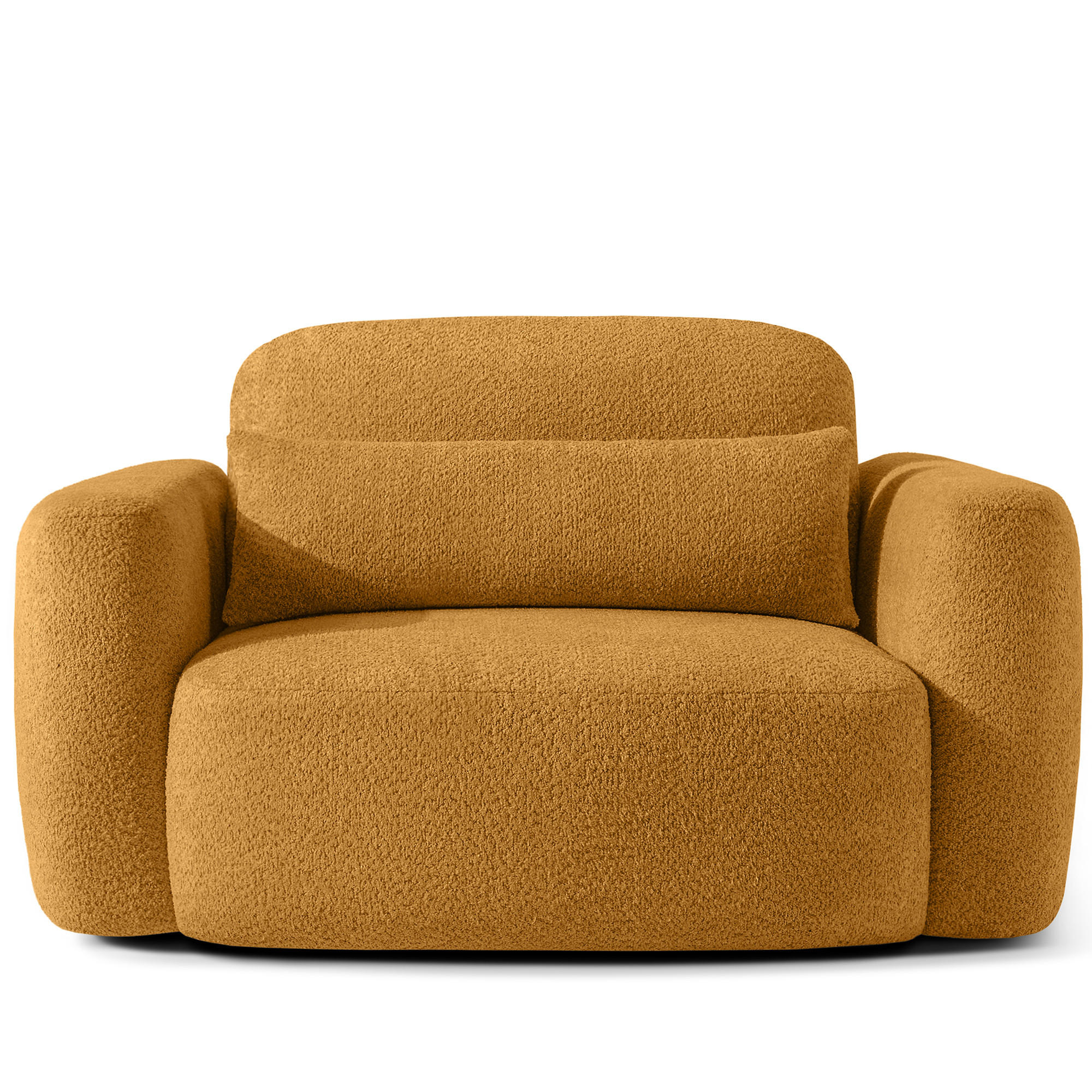 SESSEL ELOSA - Honig, Holz/Textil (145/85/115cm) - KONSIMO®