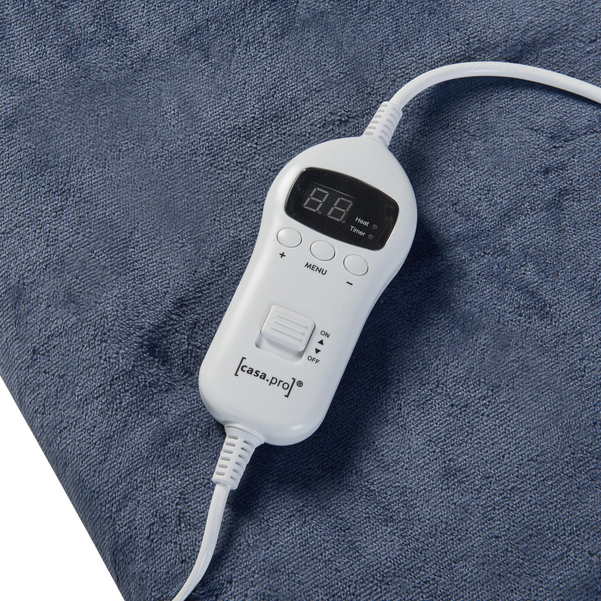 PŘIKRÝVKA Archi - světle modrá, textil (180/130cm) - [en.casa]