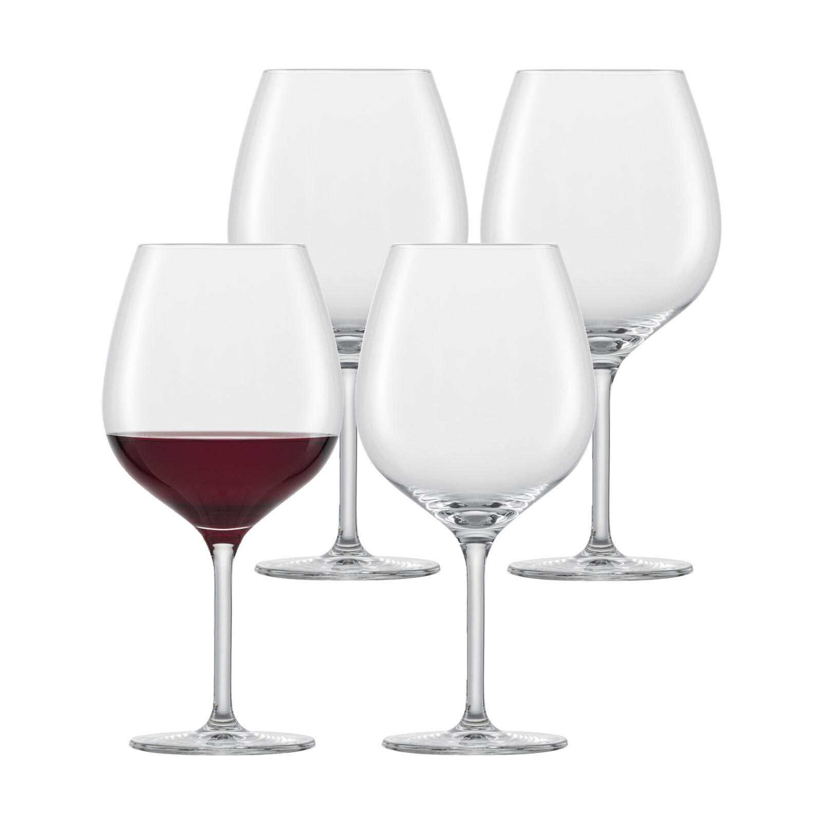 BURGUNDER ROTWEINGLAS For you transparent 630 ml 4er Set - Transparent, Glas (0.63L) - Schott Zwiesel