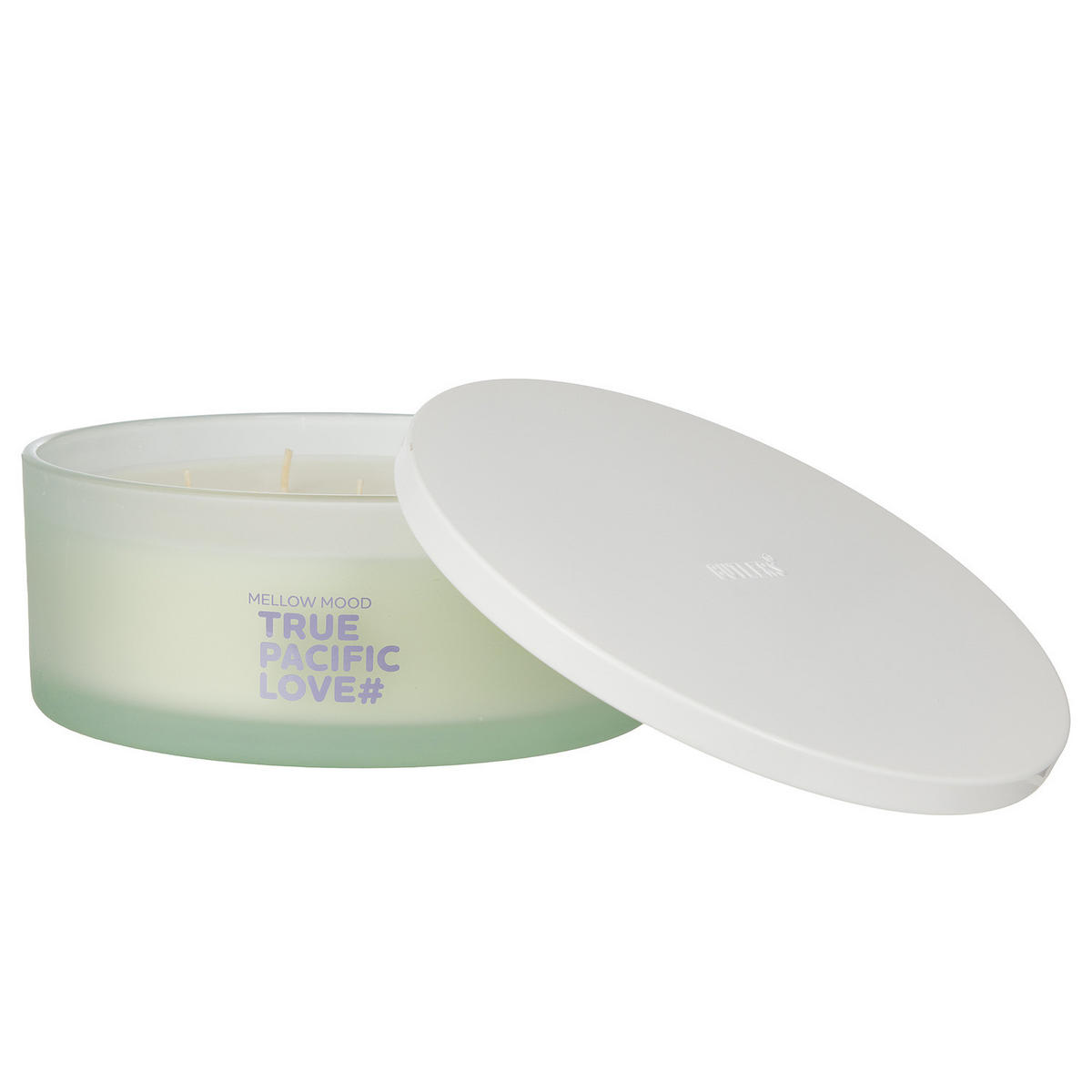 DUFTKERZE Mellow Mood True Pacific Love - Mintgrün, Paraffin (8cm) - Butlers
