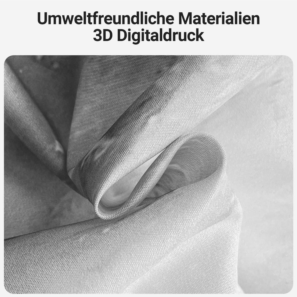 DUSCHVORHANG Marmoroptik 260 x 200 cm - Multicolor, Textil (260/200cm)