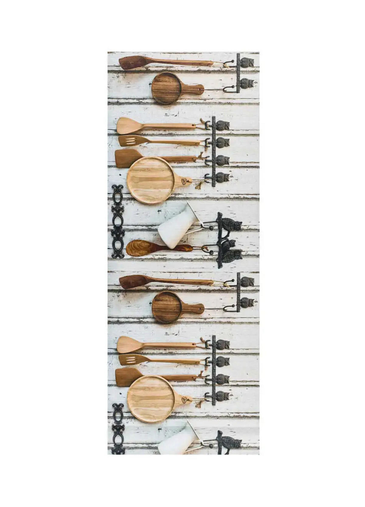 KÜCHENLÄUFER Mehrfarbig Ricci 52/100 cm - Multicolor, Kunststoff/Textil (52/100cm) - Atticgo