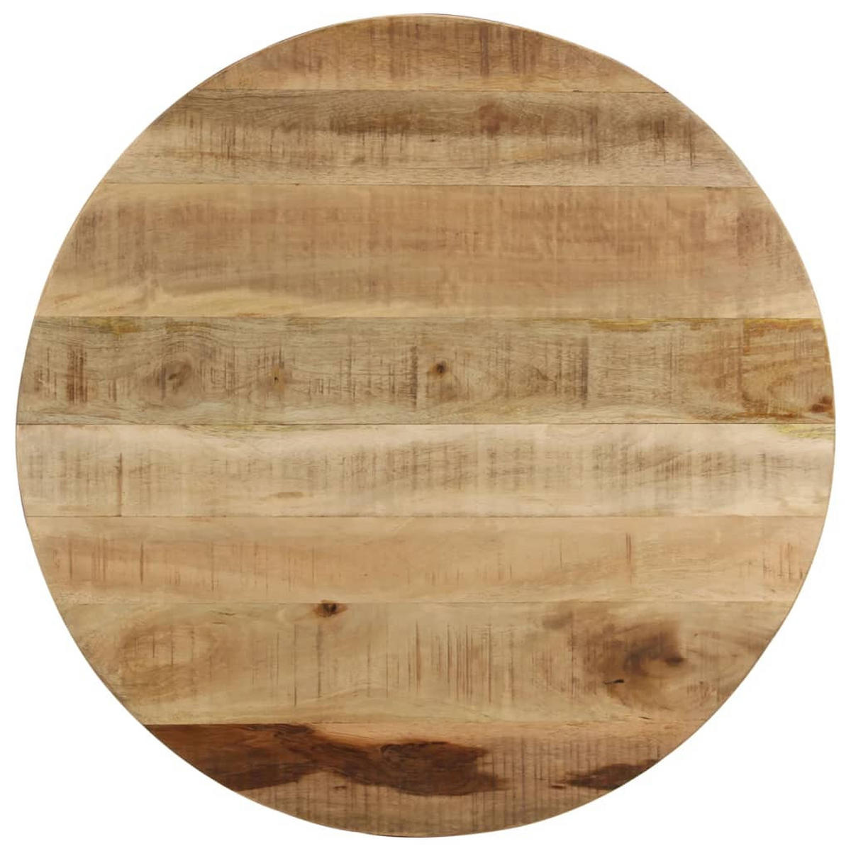 COUCHTISCH Raues Massives Mangoholz 65x32 cm - Braun, Holzwerkstoff (65/65/32cm) - furnicato