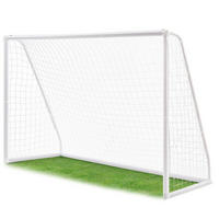 FUSSBALLTOR 300x200 cm inkl. Tragetasche - Weiß, Kunststoff (300/120cm) - Artsport