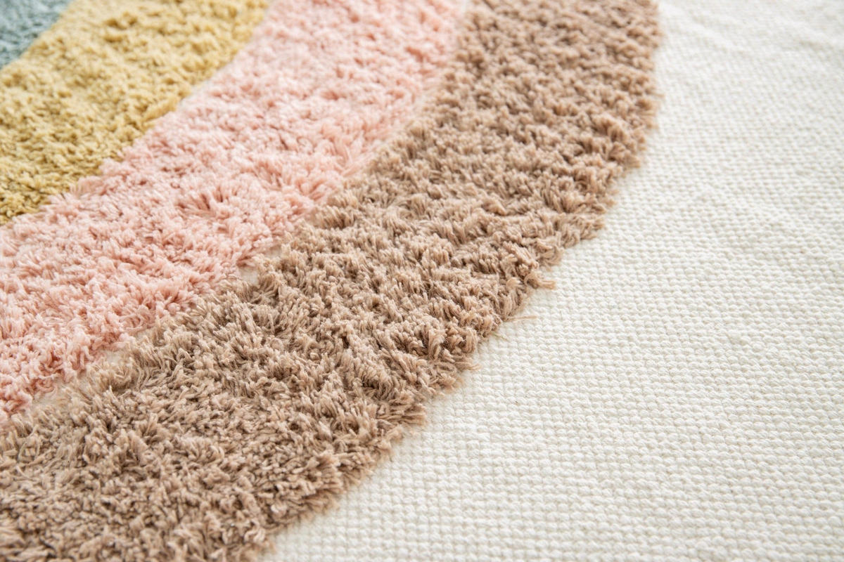 KINDERTEPPICH aus Baumwolle mehrfarbig - Multicolor, Naturmaterialien (120/170cm) - AFK Living