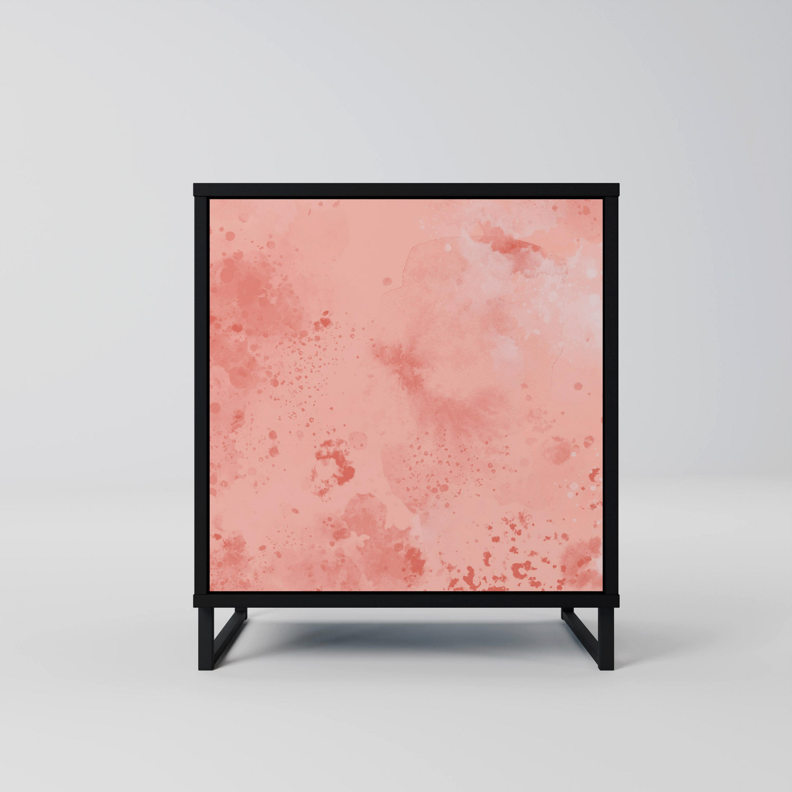 SpaceRebels Sideboard Schwarz 57.5x67.5x42 cm
