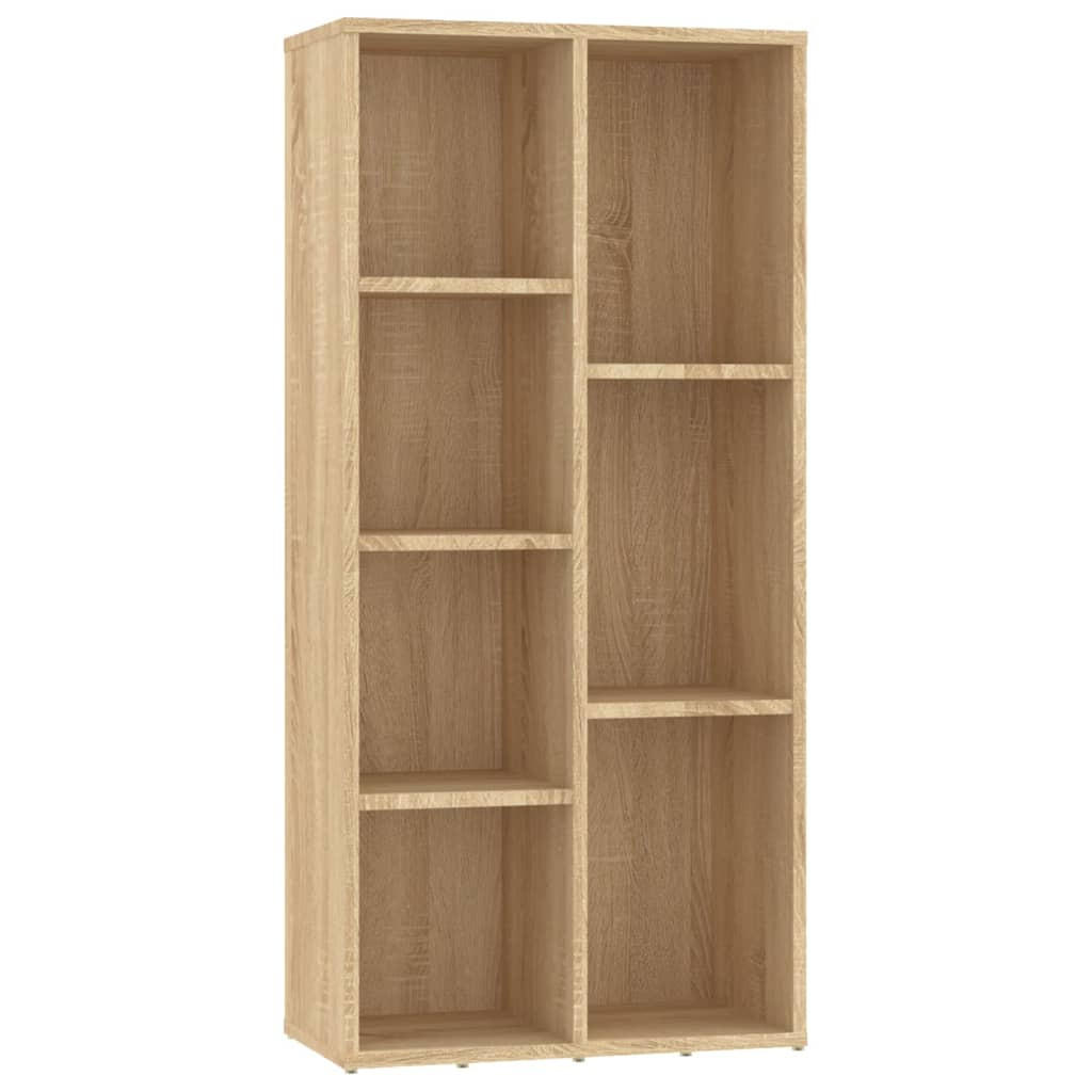 vidaXL Bücherregal Sonoma Eiche 50x106x25 cm
