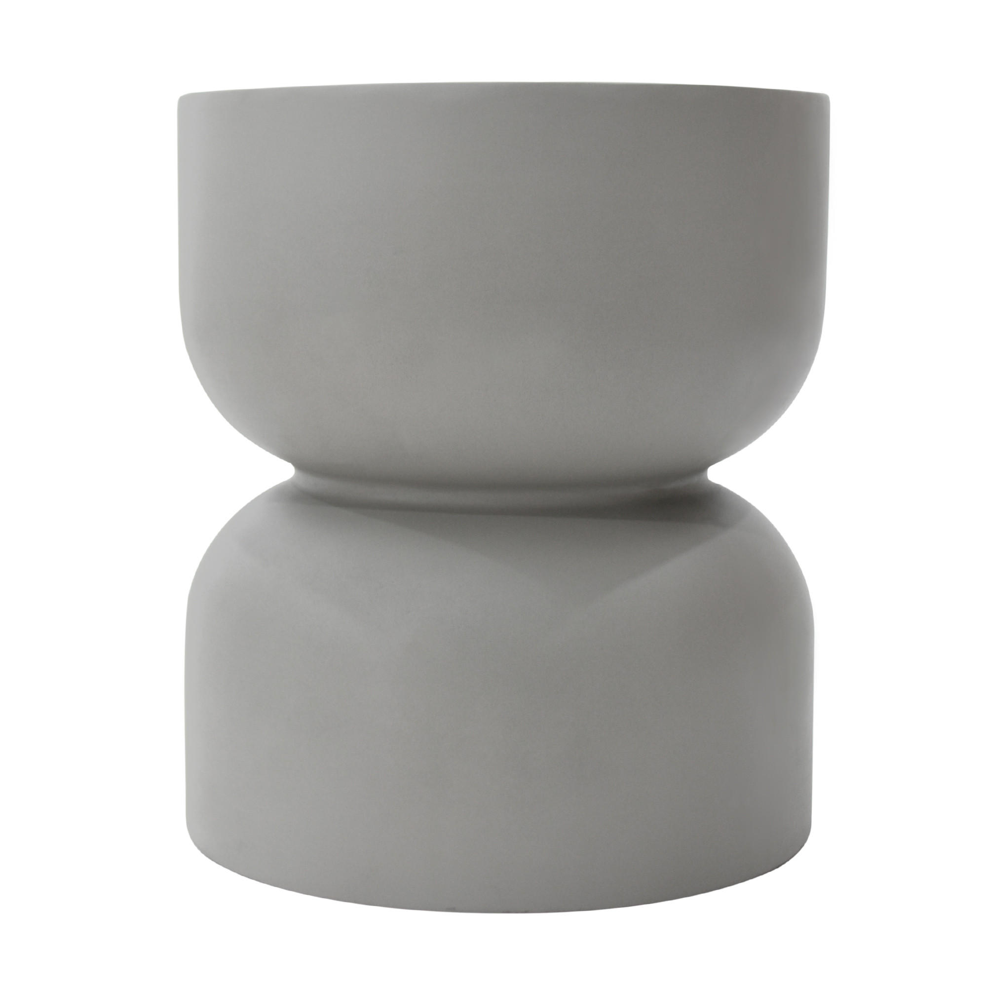 BEISTELLTISCH CHRONOS aus Beton 45 x 45 x 50 cm - Grau, Naturmaterialien (45/45/51cm) - Elementi