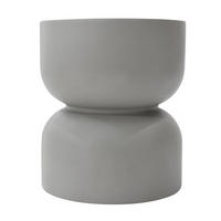 BEISTELLTISCH CHRONOS aus Beton 45 x 45 x 50 cm - Grau, Naturmaterialien (45/45/51cm) - Elementi