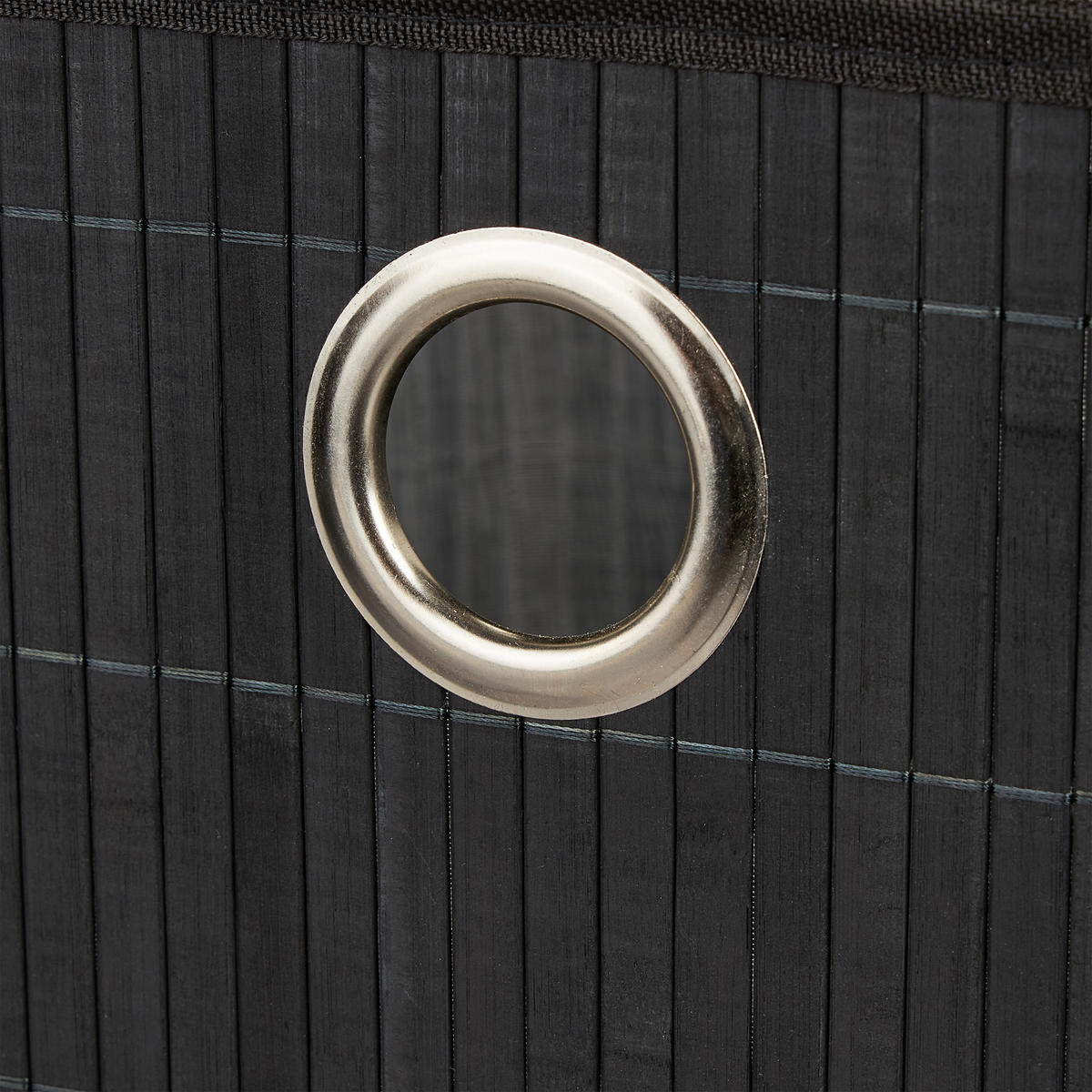 AUFBEWAHRUNGSKORB - Multicolor, Holz/Textil (31/20/31cm) - Relaxdays