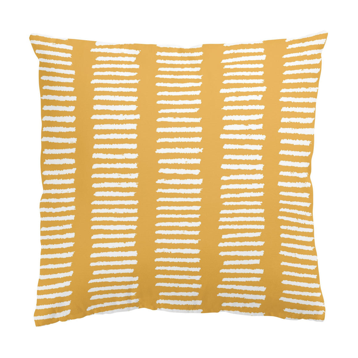 DEKOKISSEN 2er-Set Ethnomuster Duo I 50/50 cm - Gelb, Textil (50/50cm) - Bilderwelten