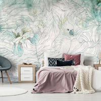 SELBSTKLEBENDE FOTOTAPETE Grau 98/70 cm - Grau/Grün, Kunststoff/Textil (98/1cm) - KUNSTLOFT
