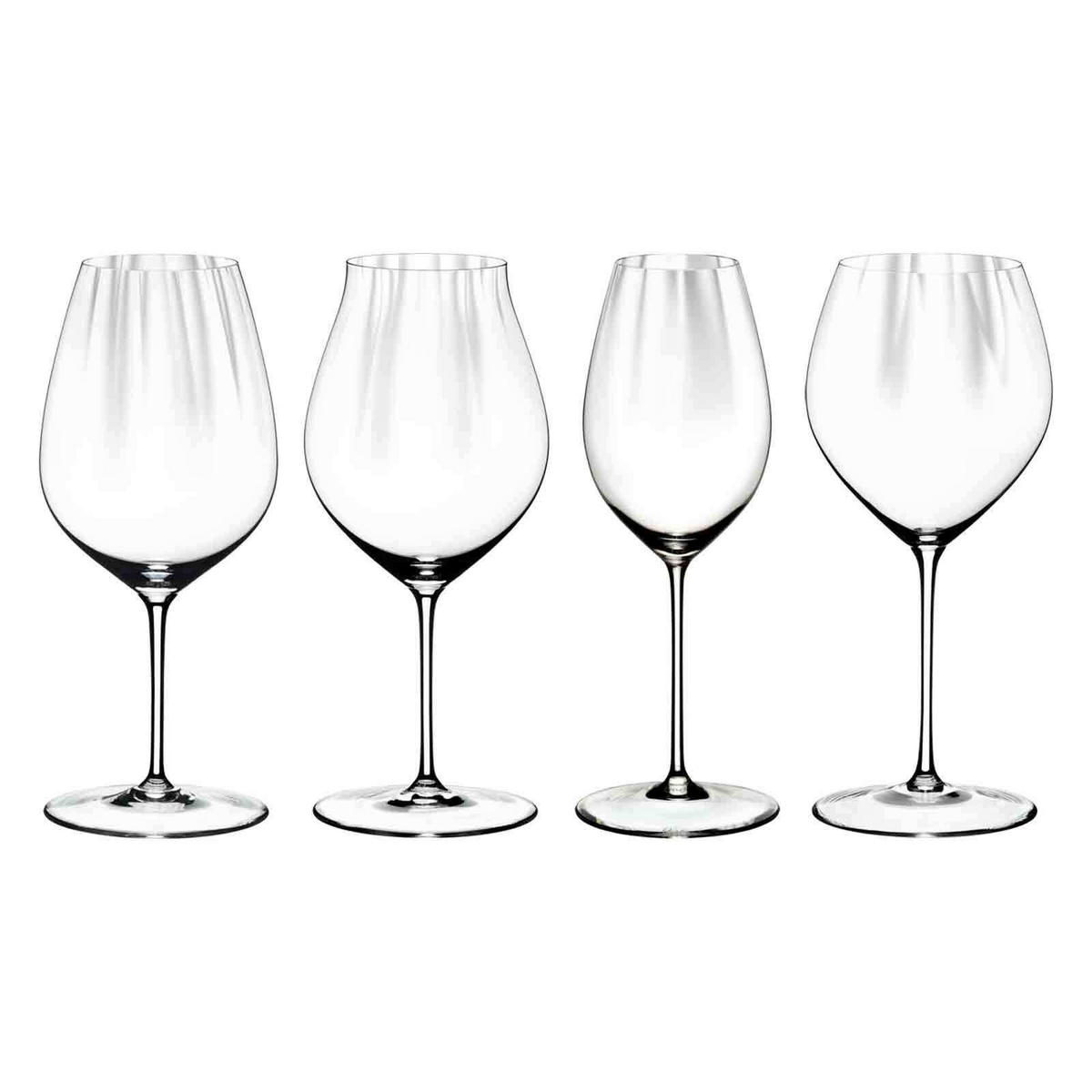VERKOSTUNGSGLÄSER Performance transparent 4er Set - Transparent, Glas - Riedel