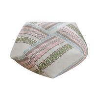 BODENKISSEN-BEZUG Bunte Linien - Multicolor, Textil (53/53/20cm) - Vercart