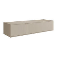 WASCHBECKENUNTERSCHRANK hängend - Beige - 150 cm - ISAURE II - Beige, Holz (150/32/47cm) - Vente-Unique