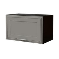 KLAPPHÄNGESCHRANK Salo W4B/60 Schwarz / Dust Grey Matt 60 / 32,5 / 36cm - Blum Aventos Klappenbeschlag - Schwarz/Grau, Holz/Holzwerkstoff (60/36/32.5cm) - Feldmann-Wohnen