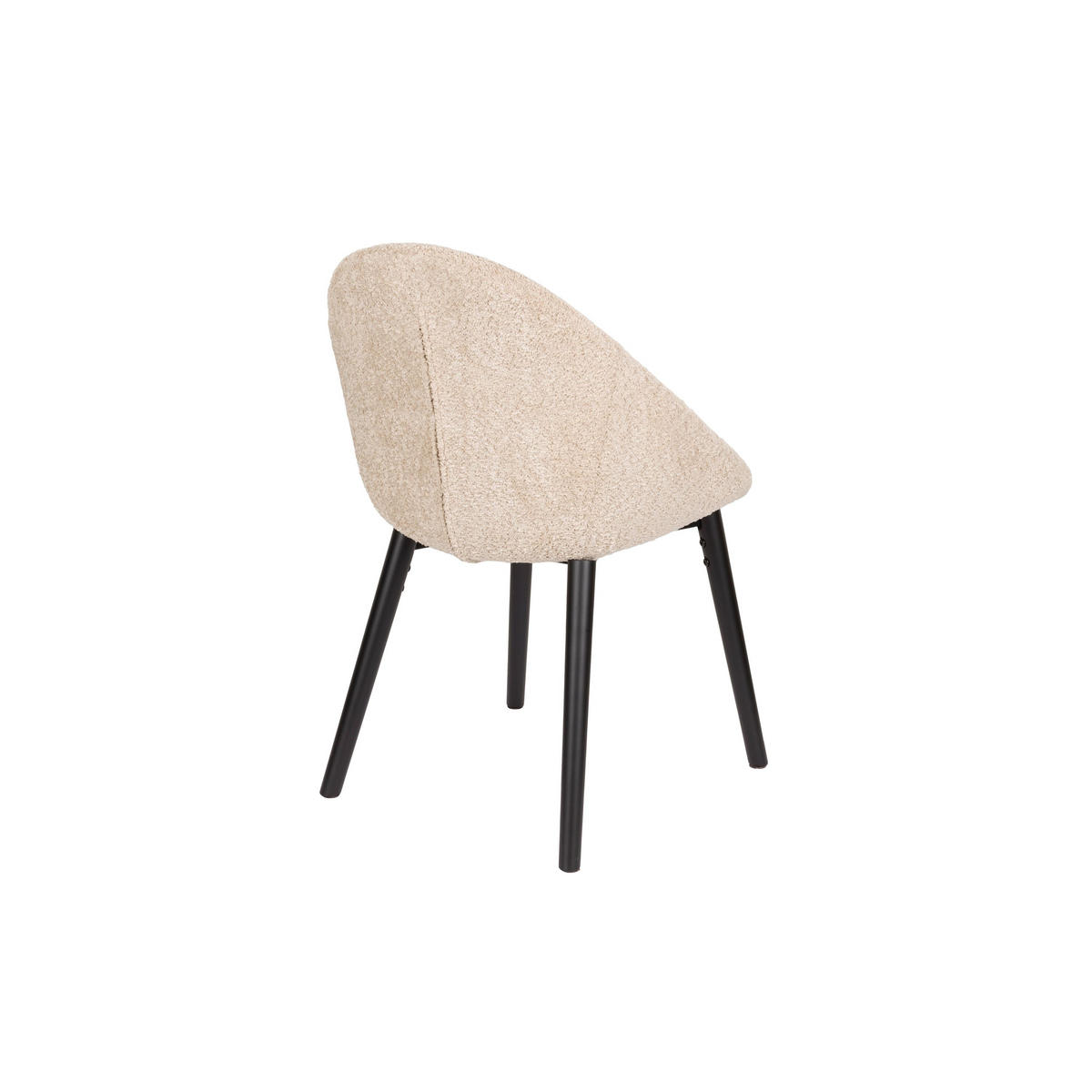 ESSZIMMERSTUHL Fenna Beige - Beige, Kunststoff (54/81.5/57cm) - Dutchbone